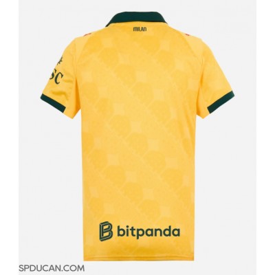 Zenski Nogometni Dres AC Milan Rezervni 2025-26 Kratak Rukav Zenski Nogometni Dres AC Milan Rezervni 2025-26 Kratak Rukav